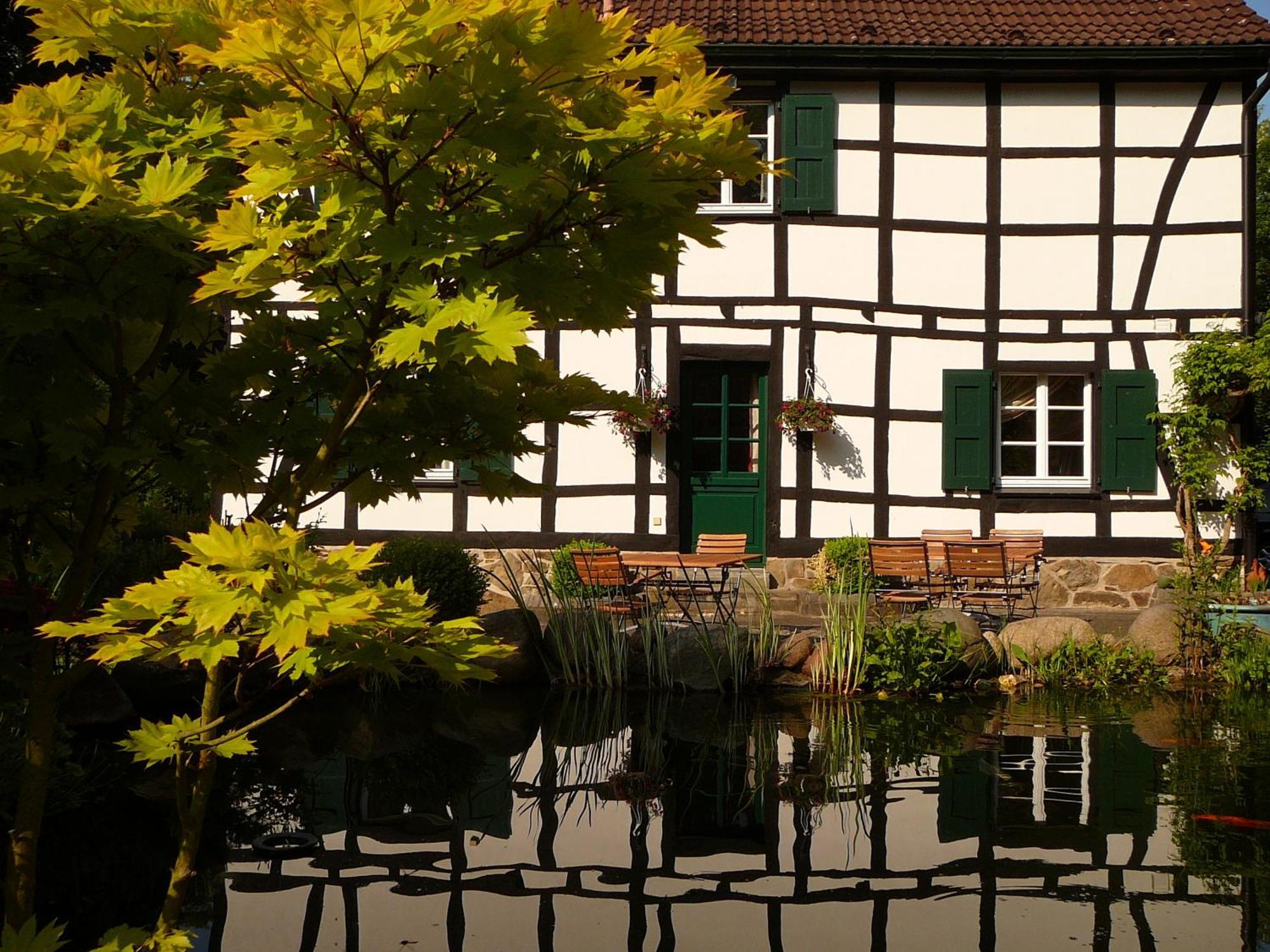 Gaestehaus Wahnenmuehle Erkrath Buitenkant foto